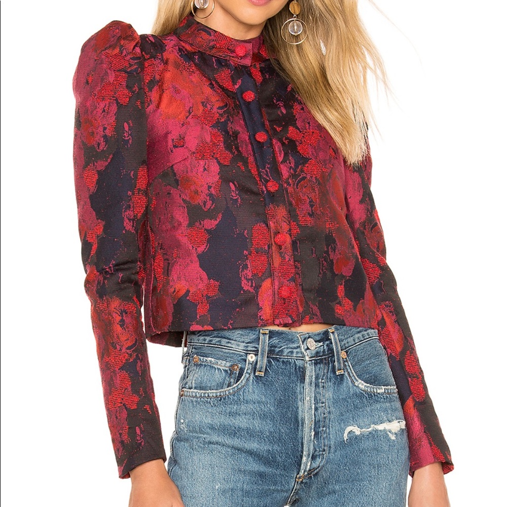 NWT House of Harlow 1960 x REVOLVE Silvio Top